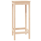 Bartisch 50x50x110 cm Massivholz Kiefer