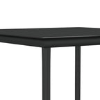 3-tlg. Garten-Essgruppe mit Kissen Poly Rattan und Stahl
