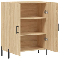 Sideboard Sonoma-Eiche 69,5x34x90 cm Holzwerkstoff