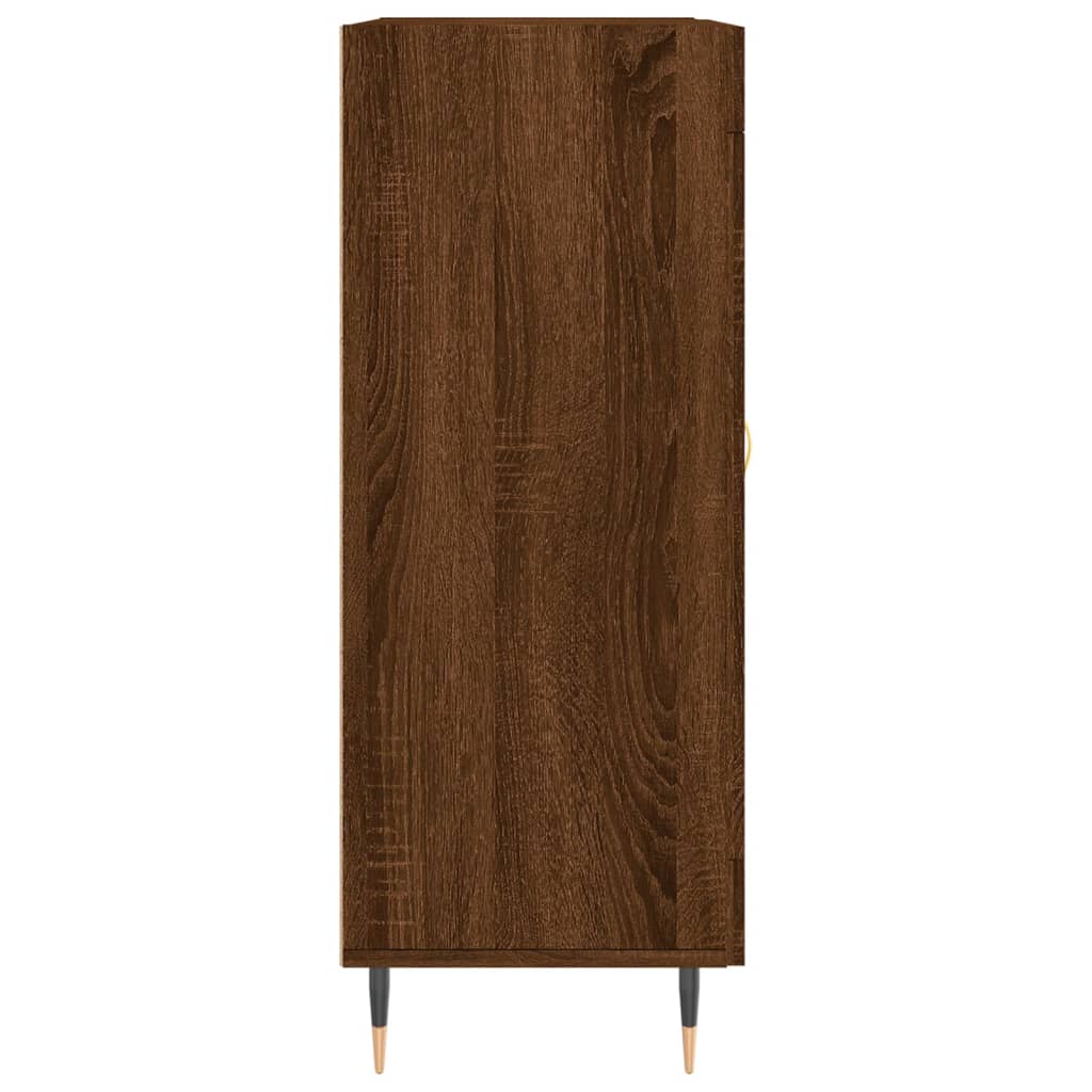 Sideboard Braun Eichen-Optik 69,5x34x90 cm Holzwerkstoff