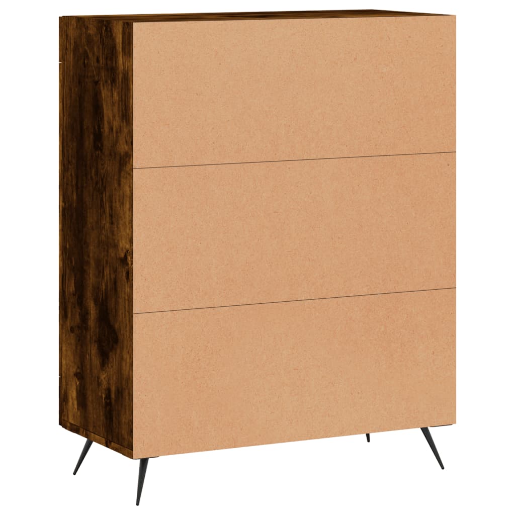 Sideboard Räuchereiche 69,5x34x90 cm Holzwerkstoff