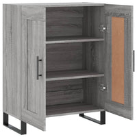 Sideboard Grau Sonoma 69,5x34x90 cm Holzwerkstoff