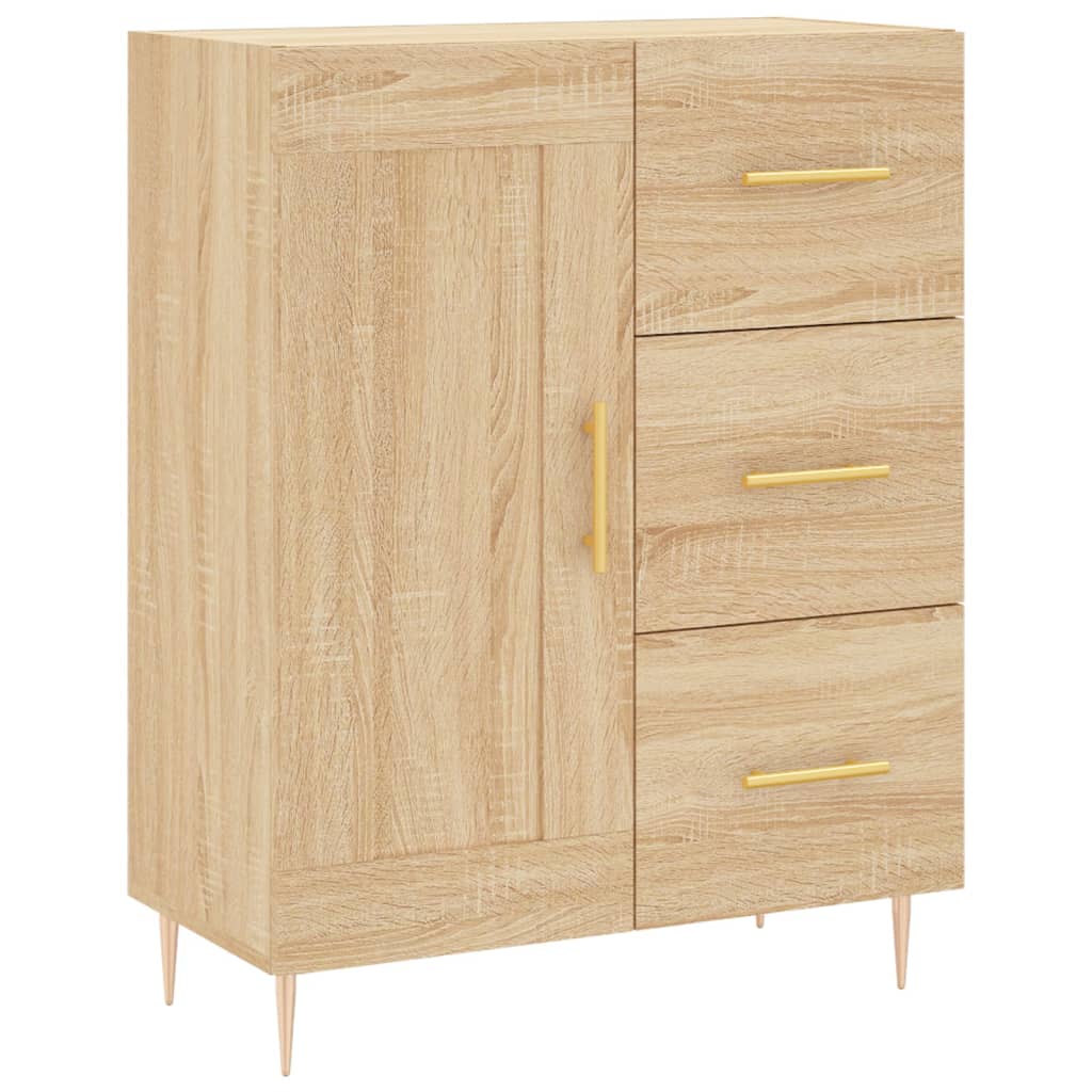 Sideboard Sonoma-Eiche 69,5x34x90 cm Holzwerkstoff