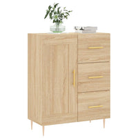 Sideboard Sonoma-Eiche 69,5x34x90 cm Holzwerkstoff