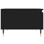 Couchtisch Schwarz 55x55x36,5 cm Holzwerkstoff