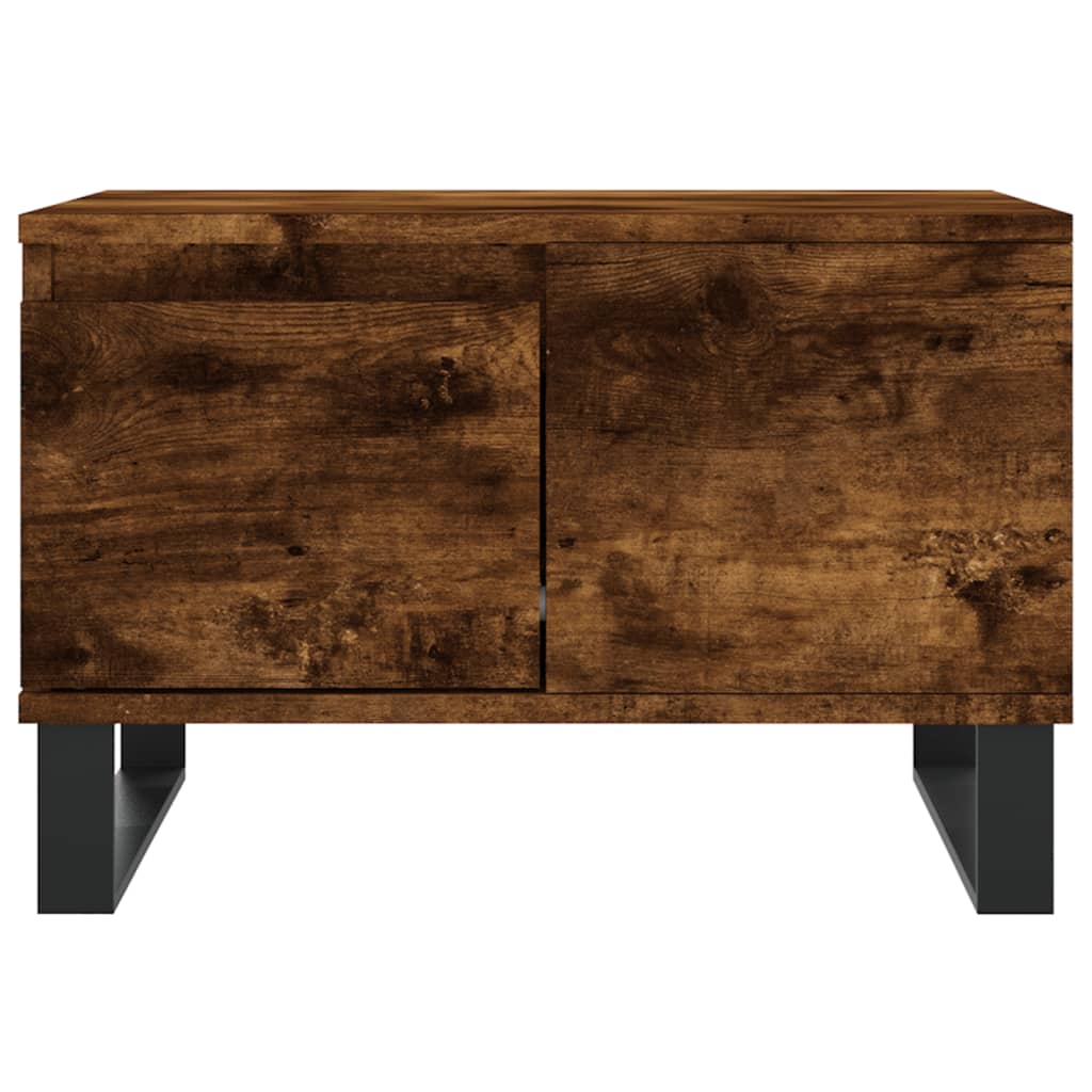 Couchtisch Räuchereiche 55x55x36,5 cm Holzwerkstoff