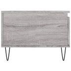 Couchtisch Grau Sonoma 90x50x36,5 cm Holzwerkstoff