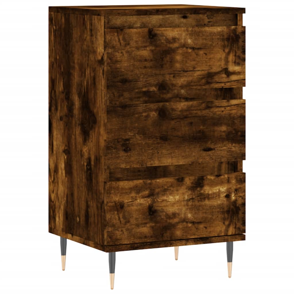 Sideboard Räuchereiche 40x35x70 cm Holzwerkstoff