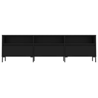 TV-Schrank Schwarz 150x30x44,5 cm Holzwerkstoff