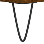 Badschrank Räuchereiche 65x33x60 cm Holzwerkstoff