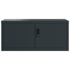 Aktenschrank Anthrazit 90x40x40 cm Stahl