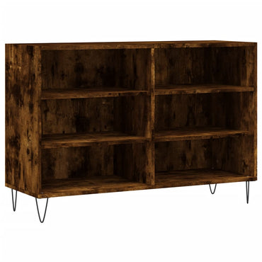 Sideboard Räuchereiche 103,5x35x70 cm Holzwerkstoff