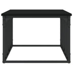 Couchtisch Schwarz 100x50x35,5 cm Holzwerkstoff