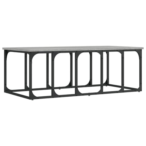 Couchtisch Grau Sonoma 100x50x35,5 cm Holzwerkstoff