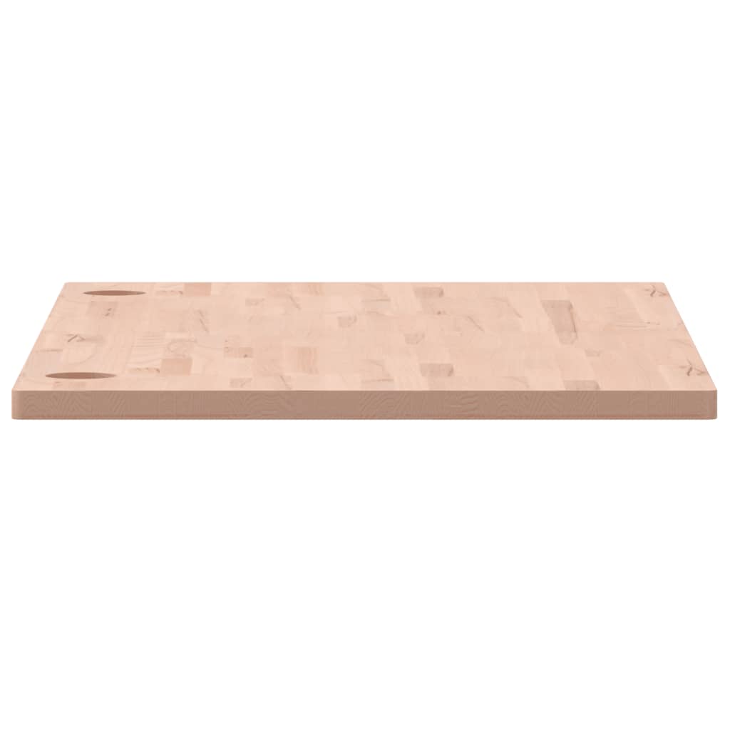 Schreibtischplatte 110x60x2,5 cm Massivholz Buche