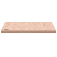 Schreibtischplatte 110x60x2,5 cm Massivholz Buche