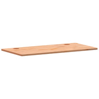 Schreibtischplatte 80x40x1,5 cm Massivholz Buche