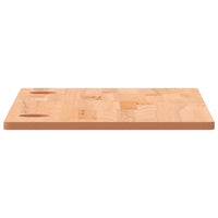 Schreibtischplatte 80x40x1,5 cm Massivholz Buche