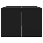 Couchtisch Schwarz 102x50x36 cm Holzwerkstoff