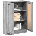 Bücherschrank Grau Sonoma 82,5x30,5x115 cm Holzwerkstoff