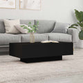 Couchtisch Schwarz 100x49,5x31 cm Holzwerkstoff