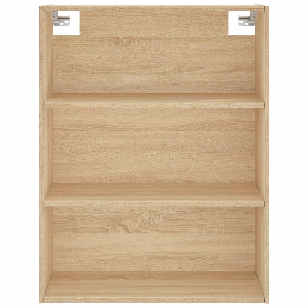 Highboard Sonoma-Eiche 69,5x34x180 cm Holzwerkstoff