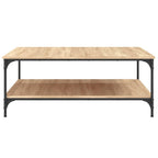 Couchtisch Sonoma-Eiche 100x100x40 cm Holzwerkstoff