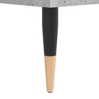 Schreibtisch Betongrau 140x50x75 cm Holzwerkstoff