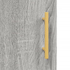 Schreibtisch Grau Sonoma 140x50x75 cm Holzwerkstoff