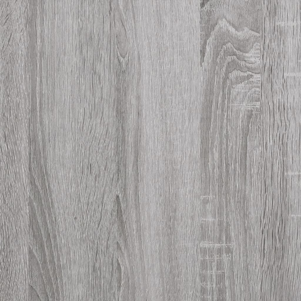 Schreibtisch Grau Sonoma 140x50x75 cm Holzwerkstoff