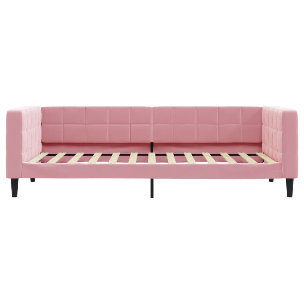 Tagesbett Rosa 90x200 cm Samt