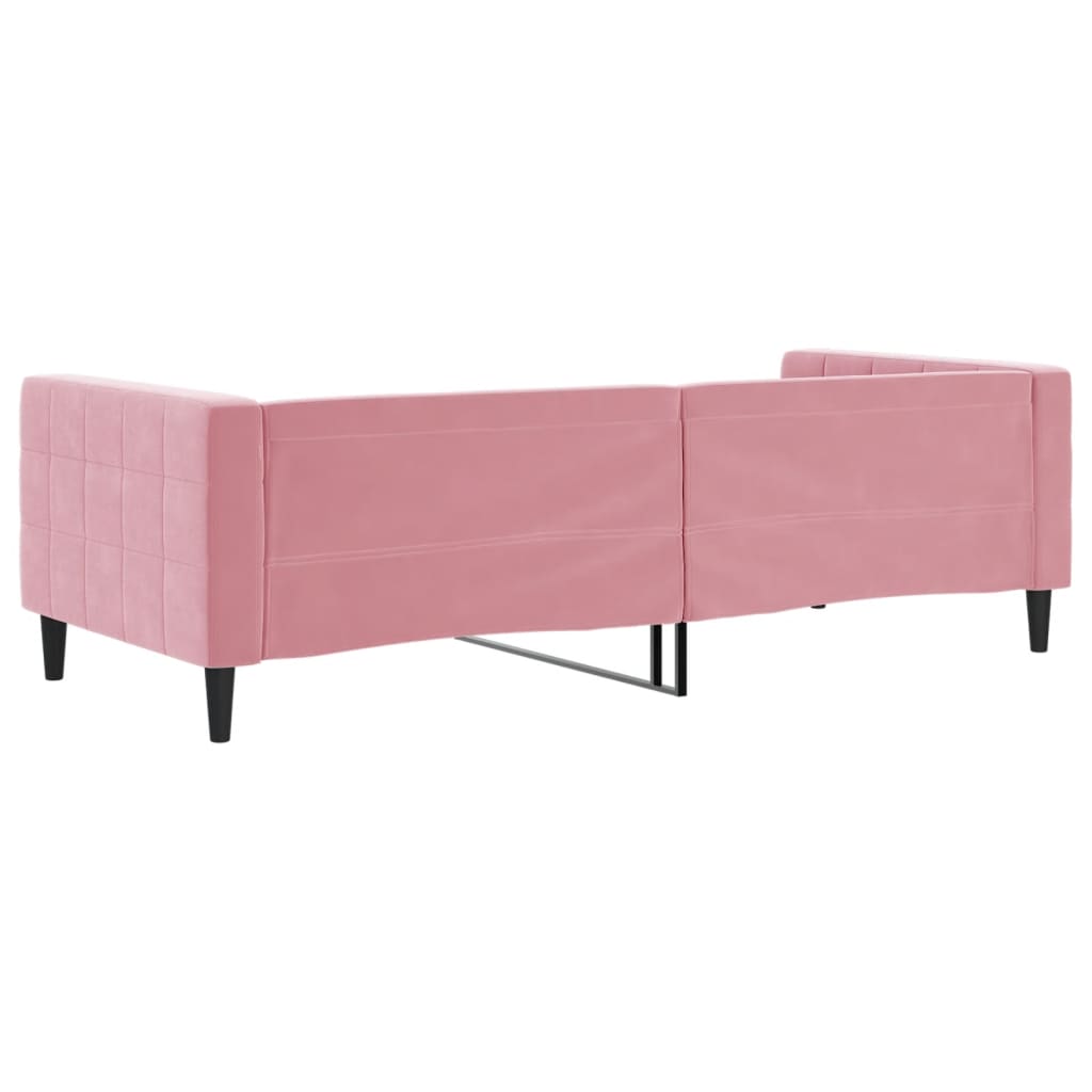 Tagesbett Rosa 90x200 cm Samt