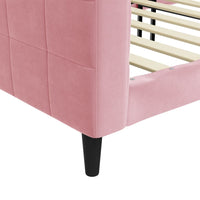 Tagesbett Rosa 90x200 cm Samt