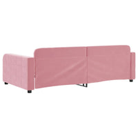 Tagesbett Rosa 100x200 cm Samt