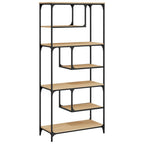 Bücherregal Sonoma-Eiche 81x36x176 cm Holzwerkstoff