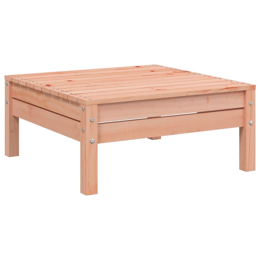 Gartensofa 2-Sitzer mit Hocker Massivholz Douglasie