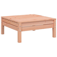 Gartensofa 2-Sitzer mit Hocker Massivholz Douglasie