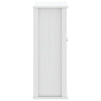 Bad-Wandschrank BERG Weiß 69,5x27x71,5 cm Massivholz