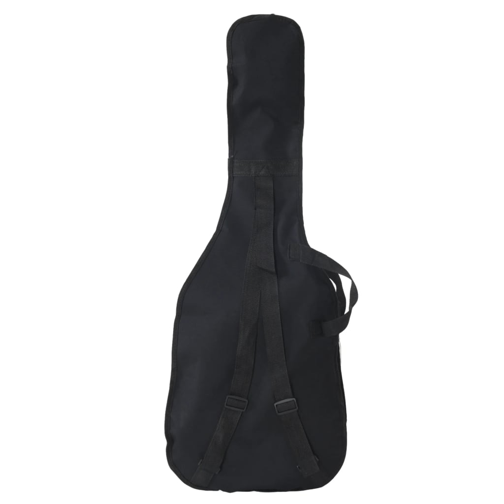 E-Gitarre für Anfänger mit Tasche Braun und Weiß 4/4 39"