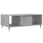 Couchtisch Betongrau 90x50x36,5 cm Holzwerkstoff
