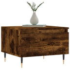 Couchtische 2 Stk. Räuchereiche 50x46x35 cm Holzwerkstoff