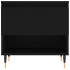 Couchtische 2 Stk. Schwarz 50x46x50 cm Holzwerkstoff