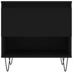 Couchtisch Schwarz 50x46x50 cm Holzwerkstoff