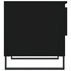 Couchtisch Schwarz 50x46x50 cm Holzwerkstoff