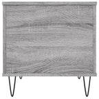 Couchtisch Grau Sonoma 60x44,5x45 cm Holzwerkstoff