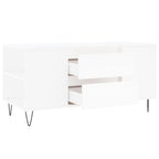 Couchtisch Weiß 102x44,5x50 cm Holzwerkstoff