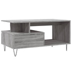 Couchtisch Grau Sonoma 90x49x45 cm Holzwerkstoff