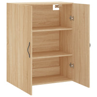 Wandschrank Sonoma-Eiche 69,5x34x90 cm Holzwerkstoff