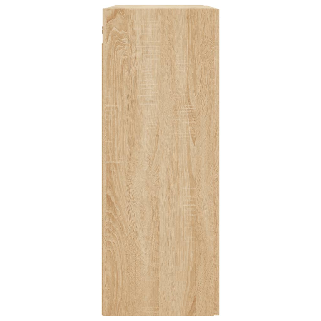 Wandschrank Sonoma-Eiche 69,5x34x90 cm Holzwerkstoff