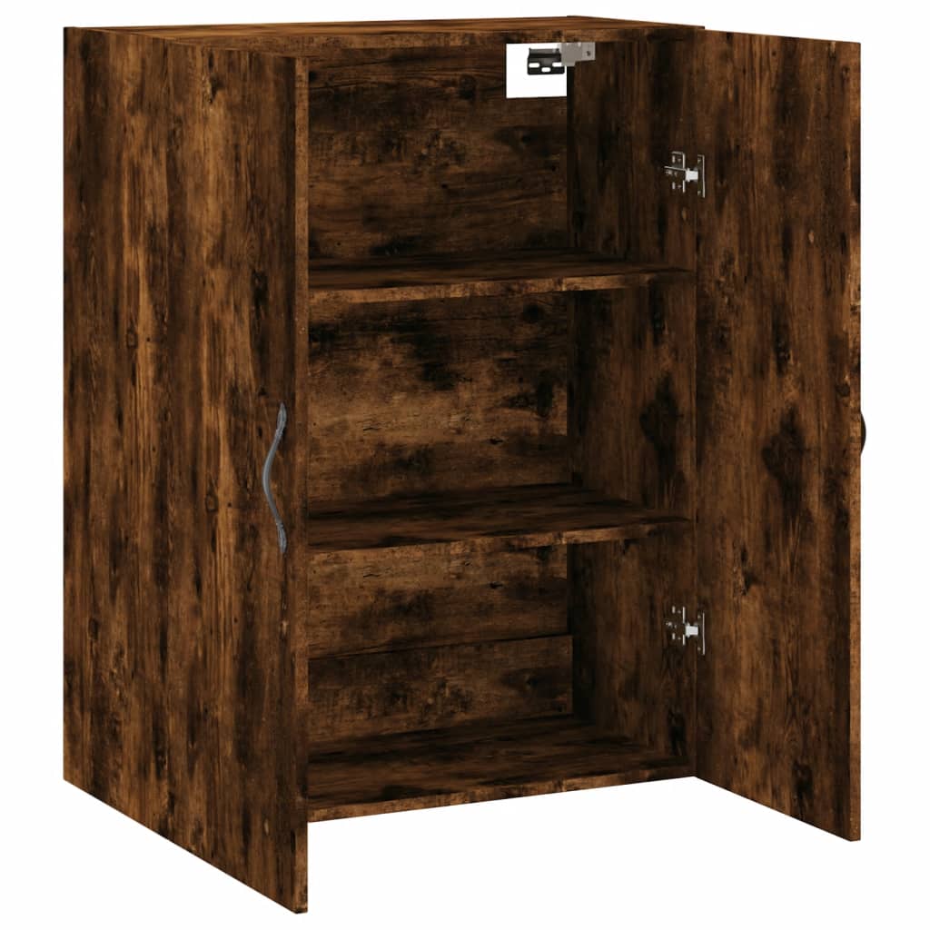 Wandschrank Räuchereiche 69,5x34x90 cm Holzwerkstoff